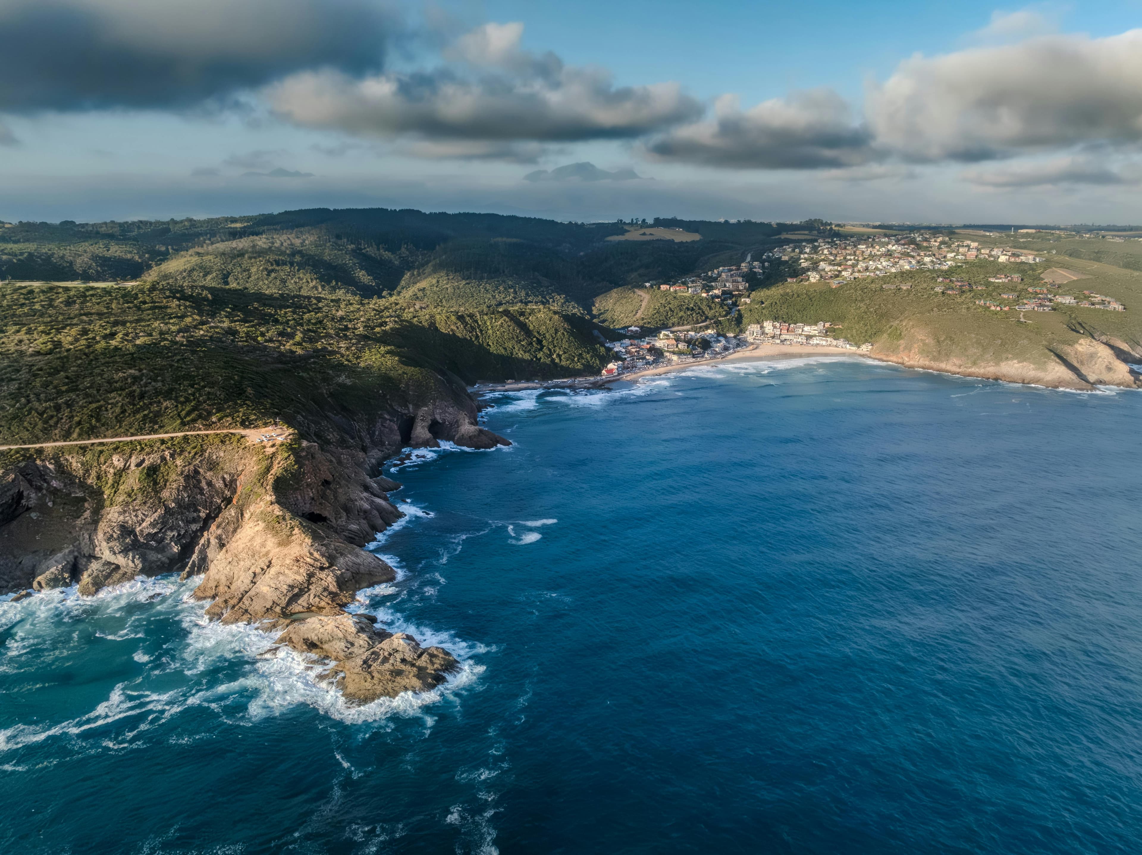 Garden Route scenic coastal drive with pristine beaches and forests