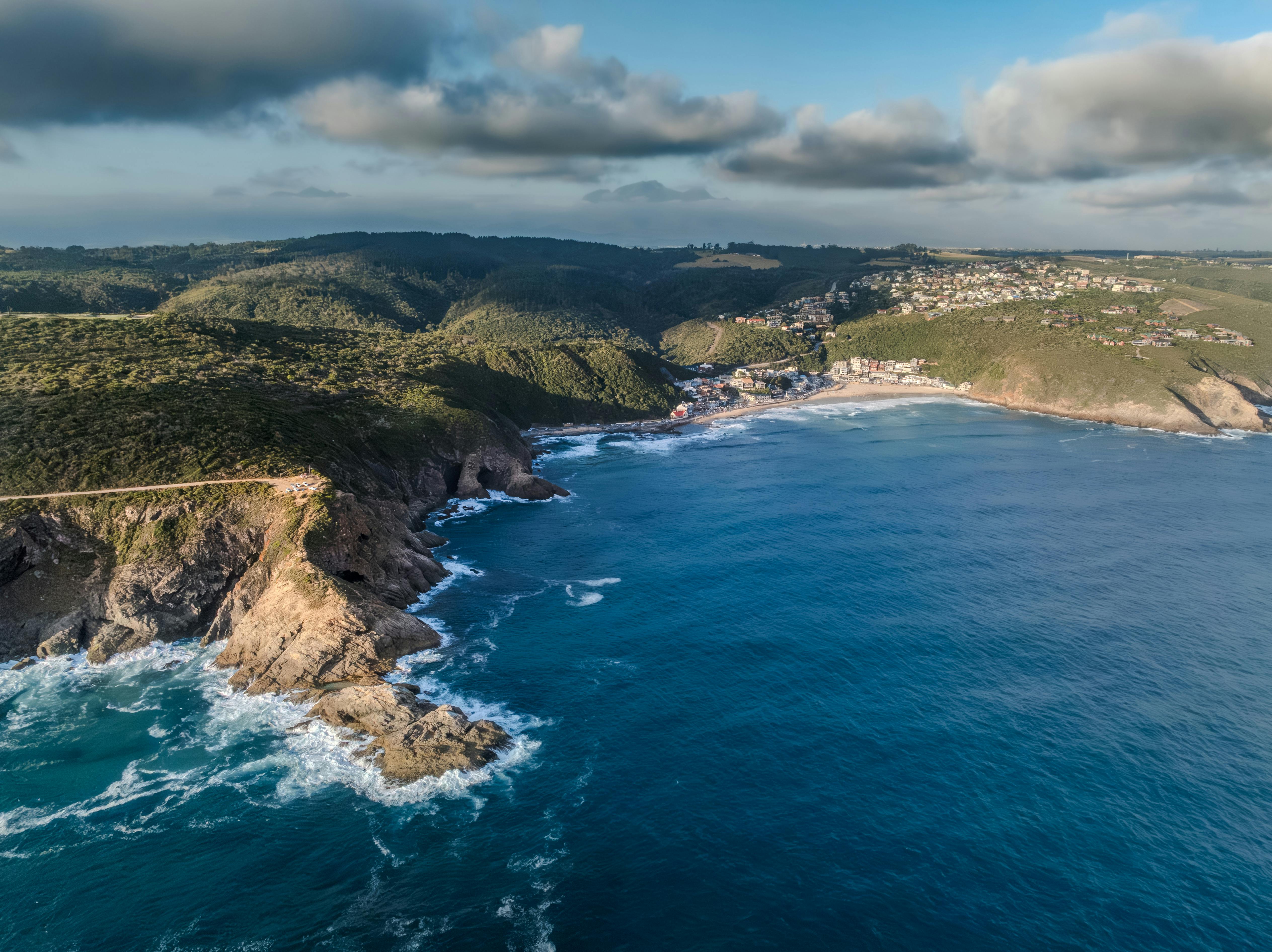 Garden Route scenic coastal drive with pristine beaches and forests