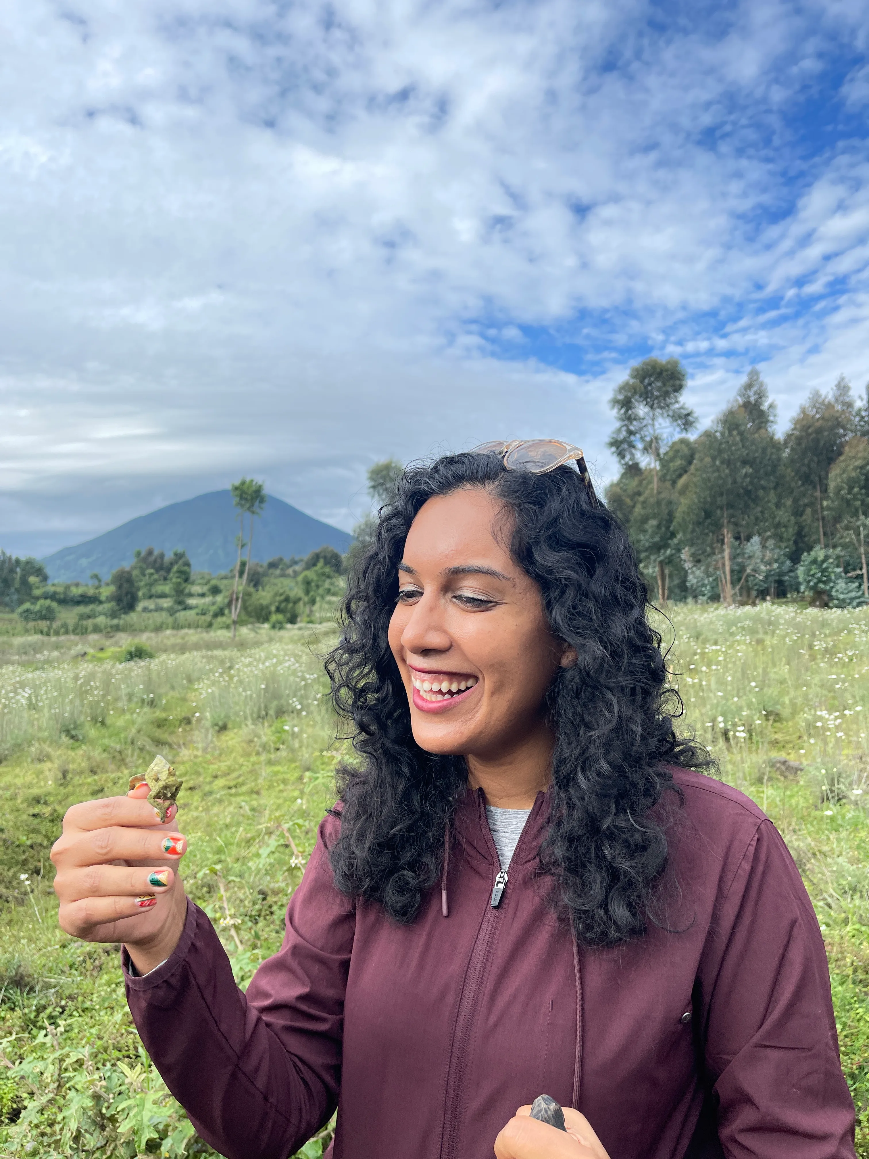 A solo travel girl enjoying adventure and nature with Swift Africa Safaris
